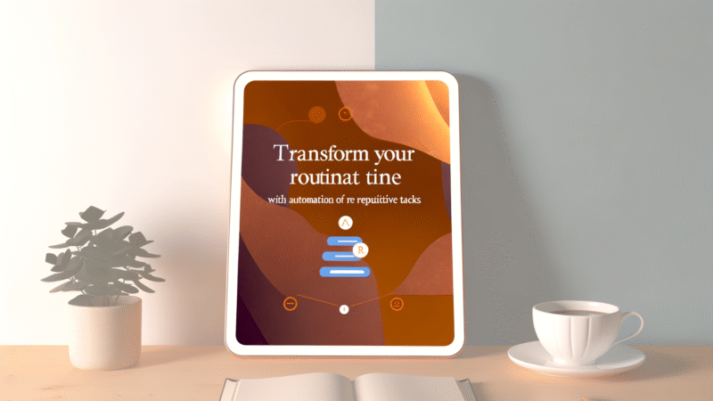 Transforme sua Rotina com Automação de Tarefas Repetitivas